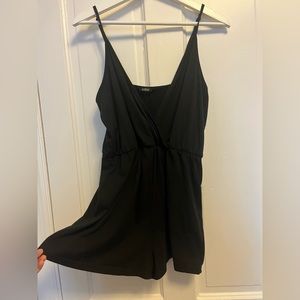 Black romper size medium